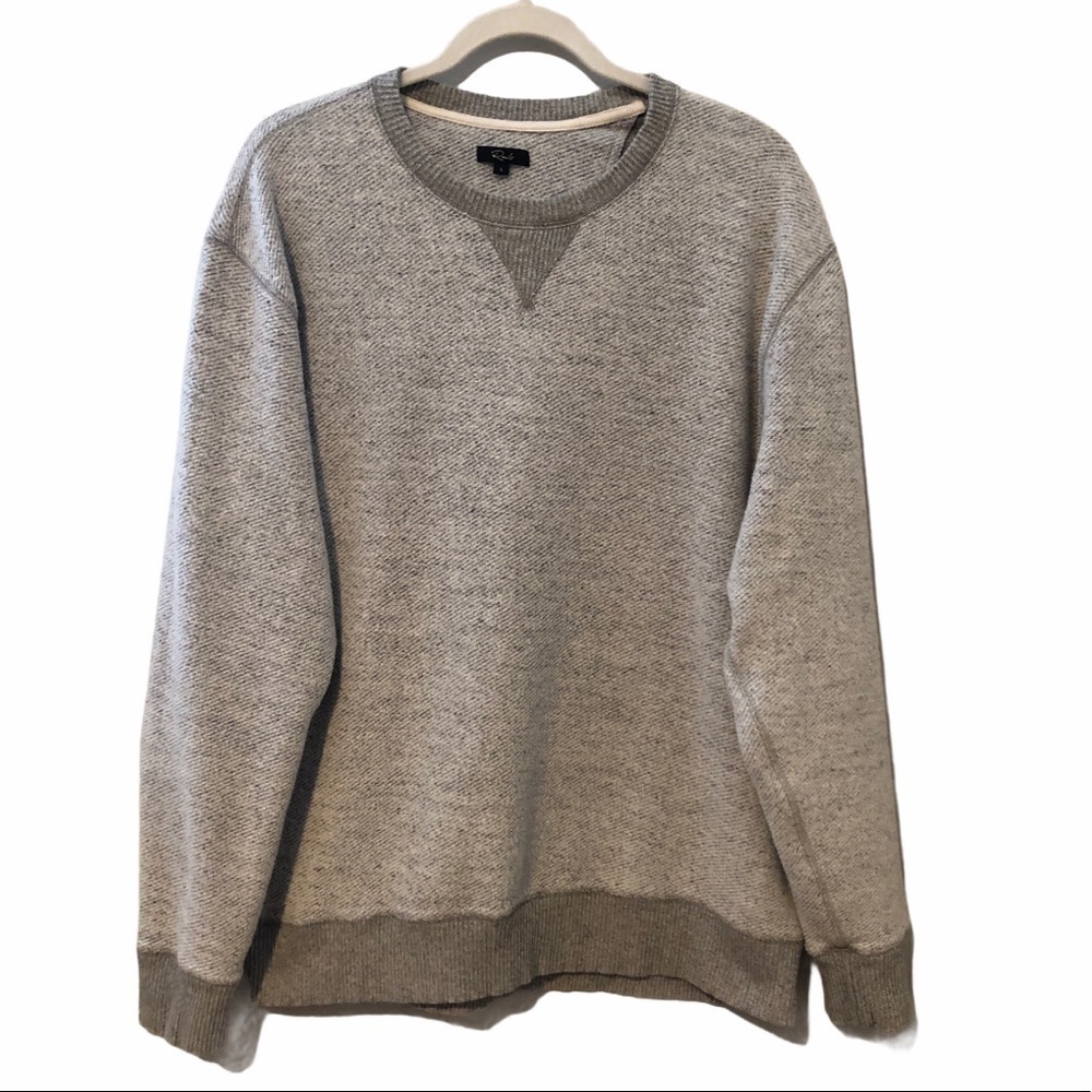 Rails Kennedy Heather Grey Crewneck Sweatshirt